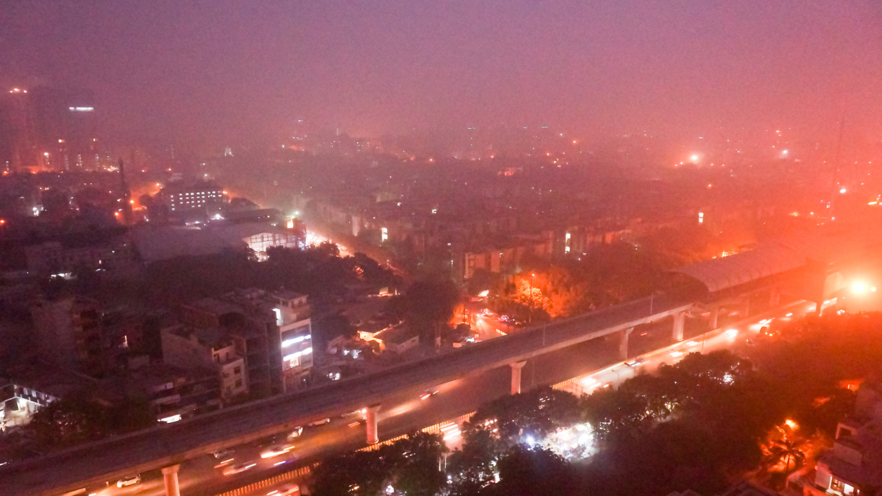 दिल्ली में कितना प्रदूषण