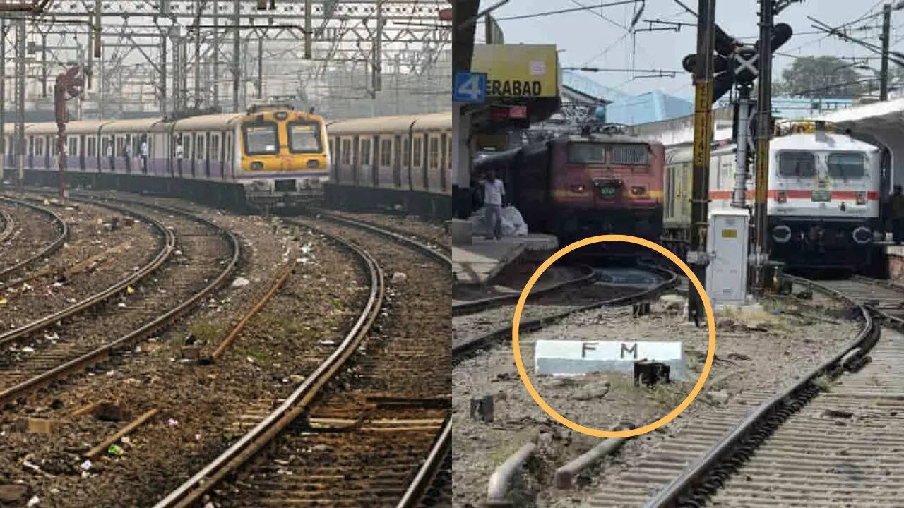 रेलवे ट्रैक के किनारे क्यों लिखा होता है एफएम