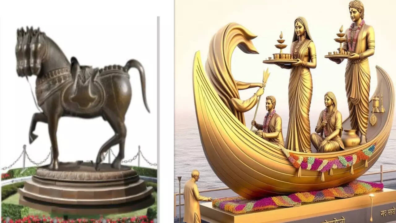 26 नक्काशीदार मूर्तियां लोगों को करेंगी आकर्षित