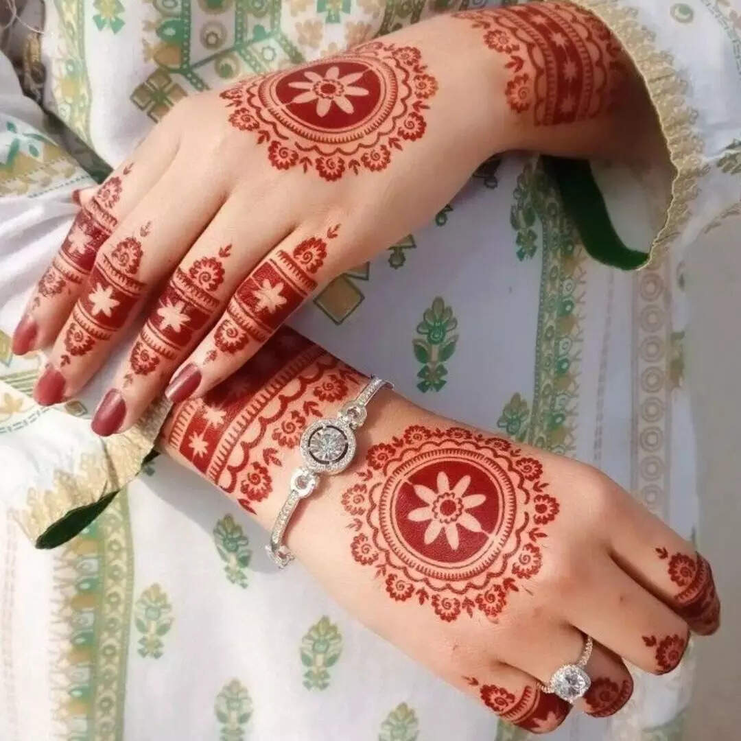 गोल टिक्की डिजाइन 