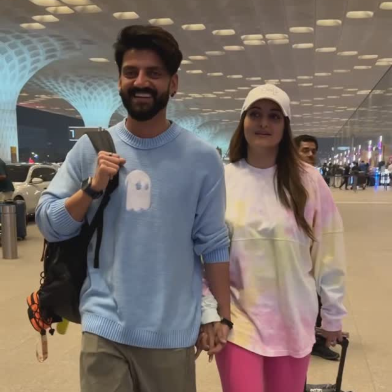 पति संग घूमने निकली सोनाक्षी