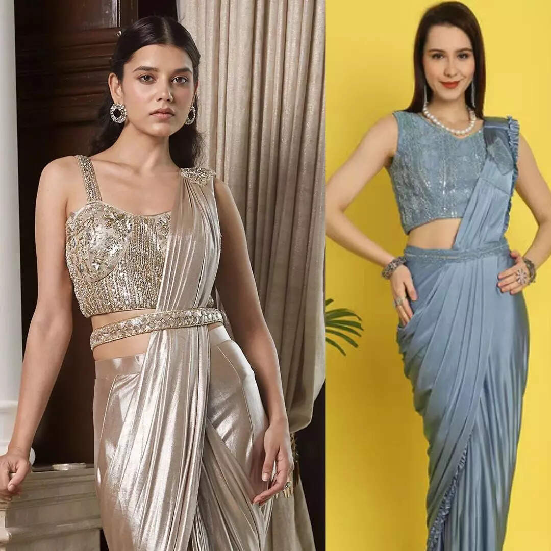 Belts For Saree: साड़ी के साथ ऐसे स्टाइल करें बेल्ट, 100 रुपये में