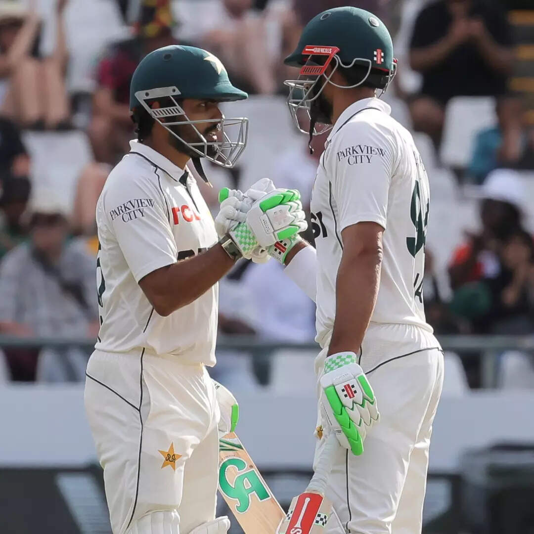 Pakistan Batsman Babar Azam And Shan Masood Register New World Record ...
