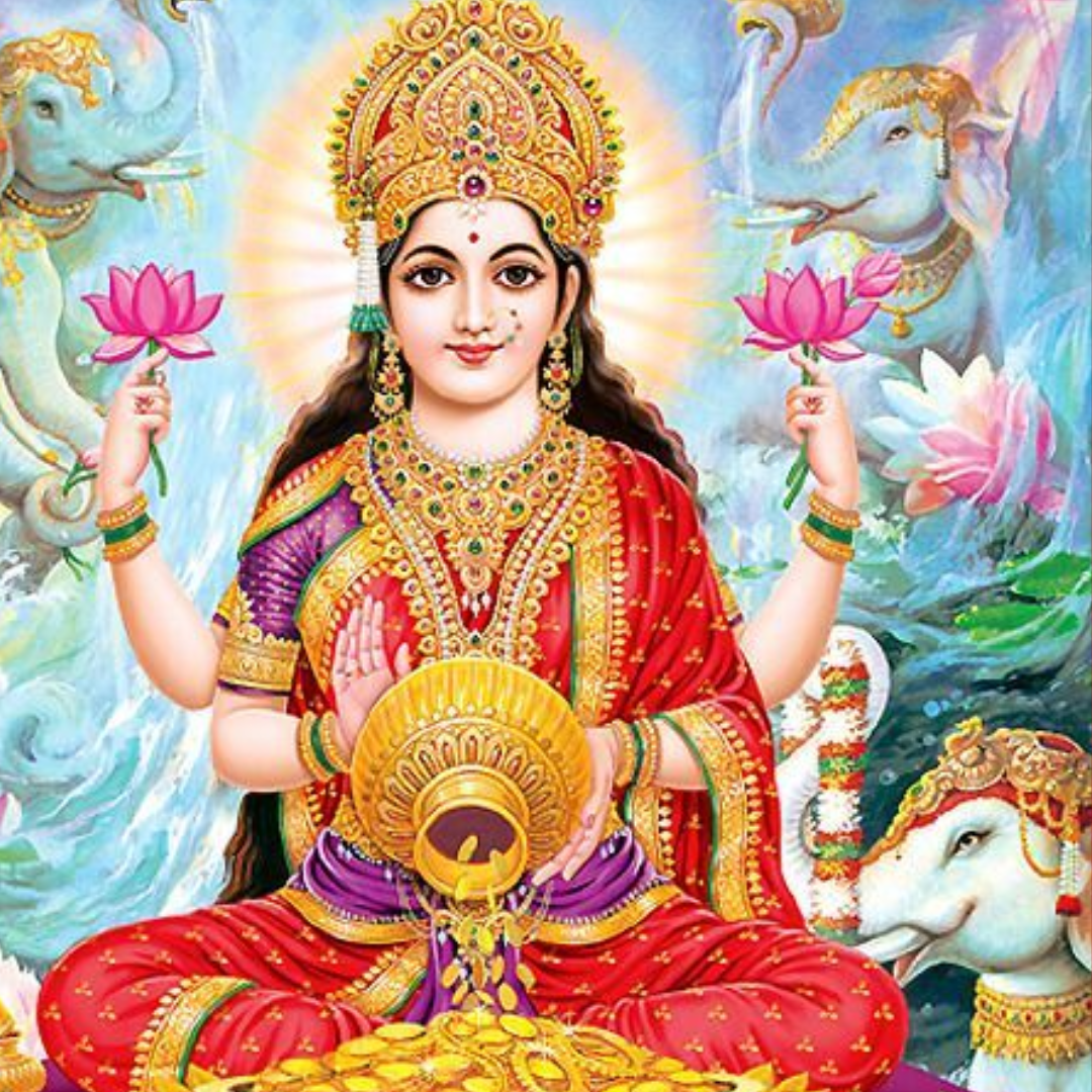 माता लक्ष्मी की मूर्ति
