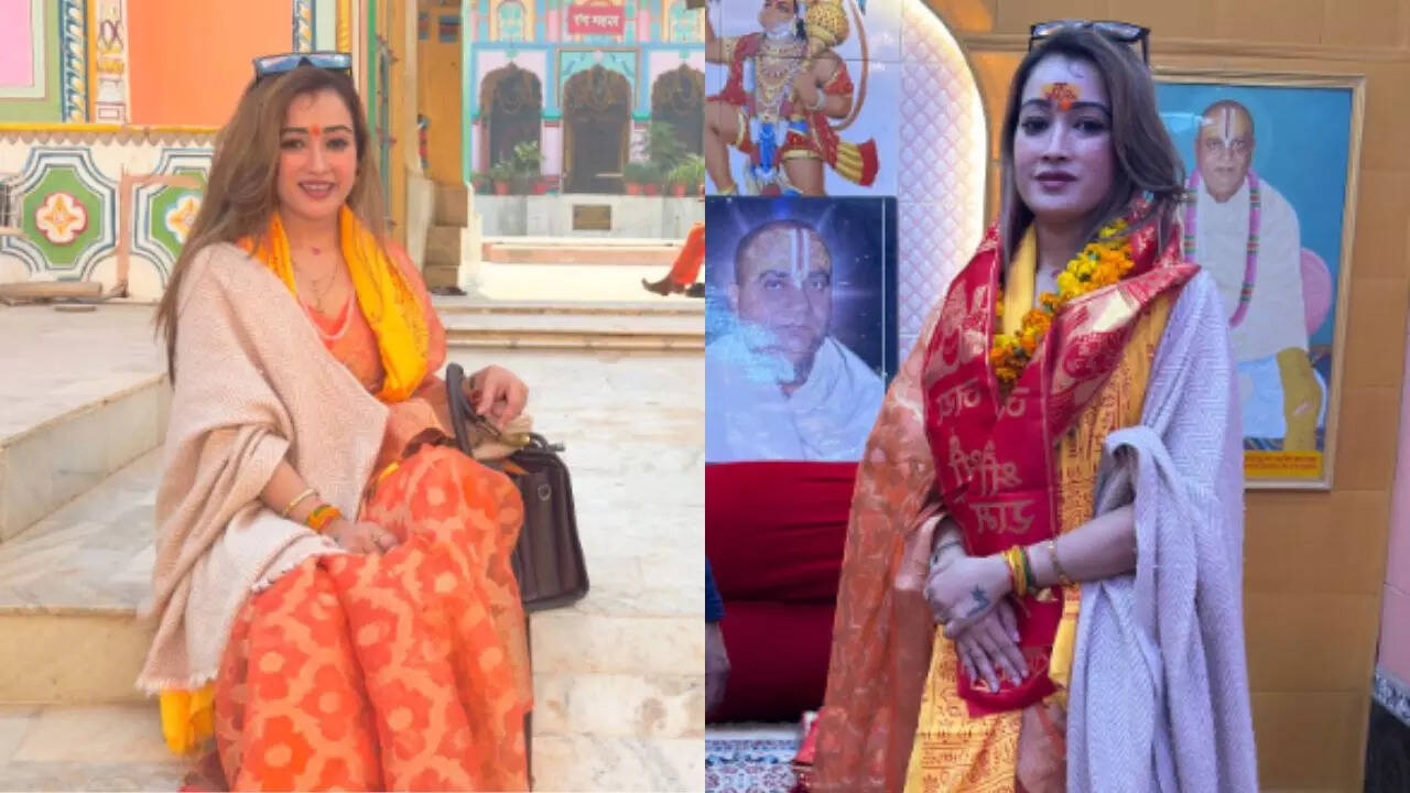 सेलिब्रिटी एंकरिंग का काम छोड़ बनी साध्वी