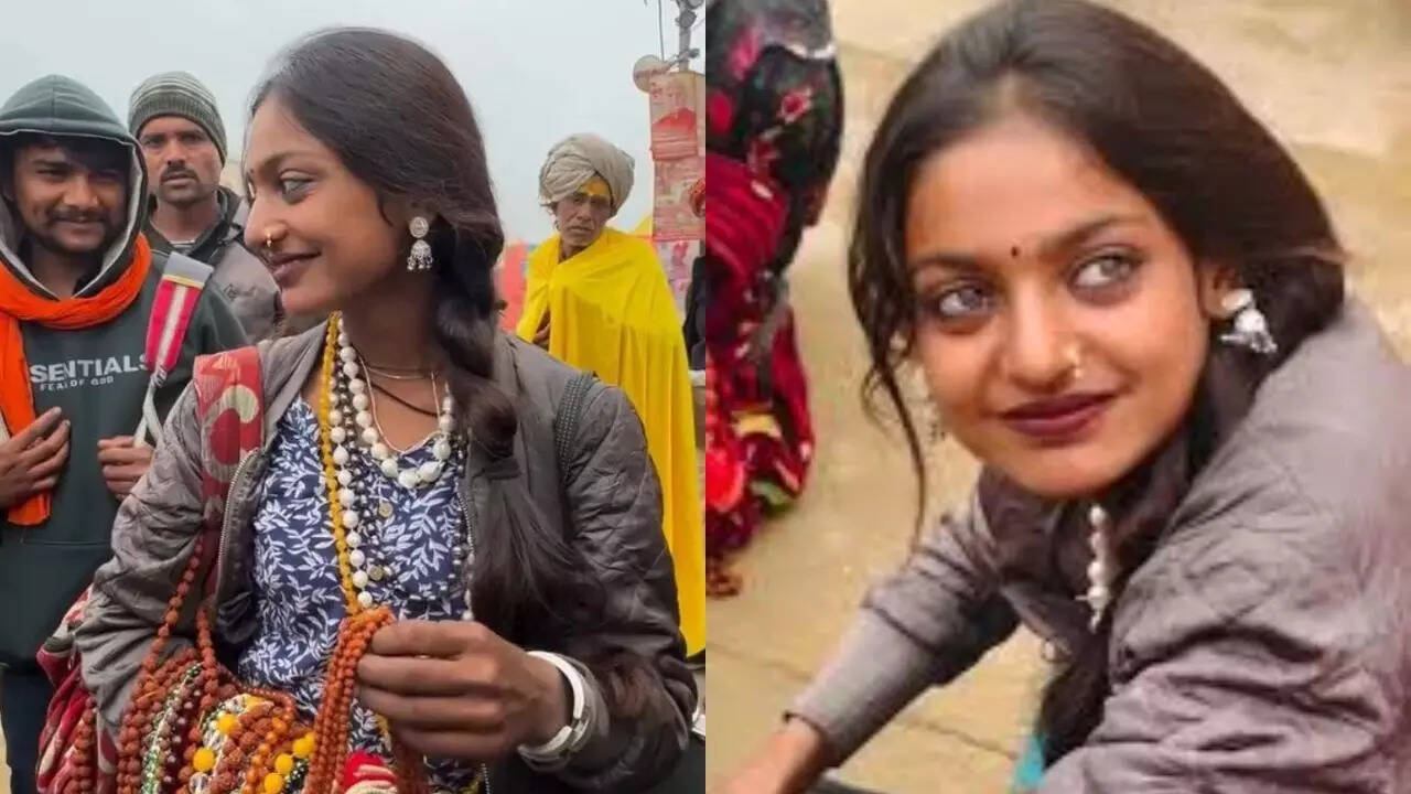 महाकुंभ में नजर आईं एक और सुंदरी 