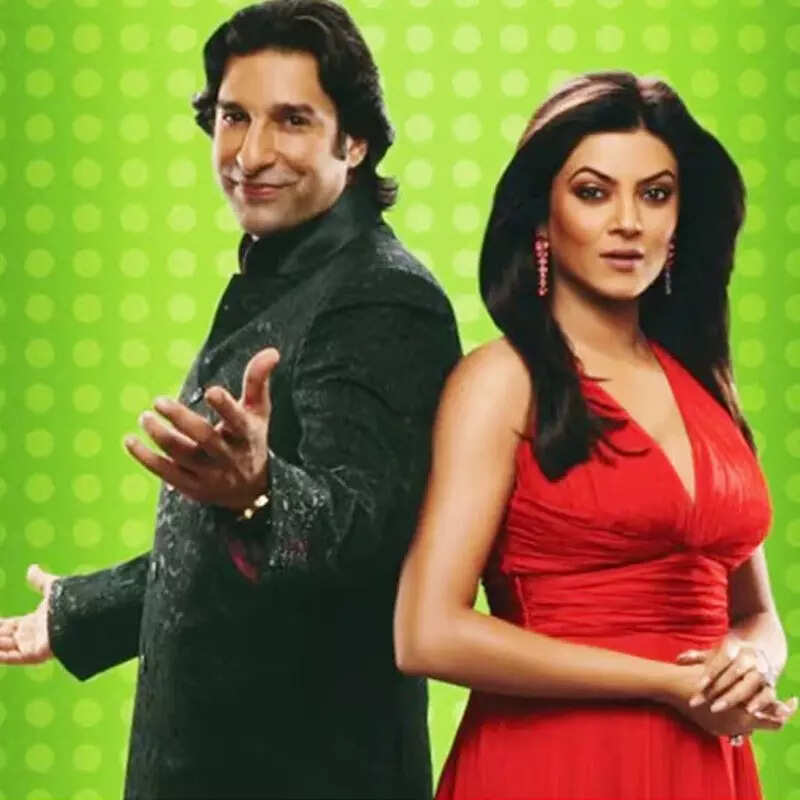 सुष्मिता सेन और वसीम अकरम Sushmita Sen-Wasim Akram