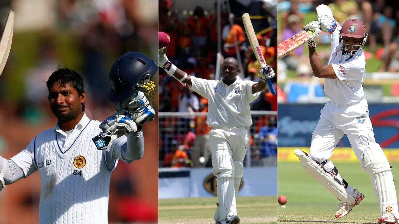 संगकारा लारा और चंद्रपॉल टॉप 10 में शामिल