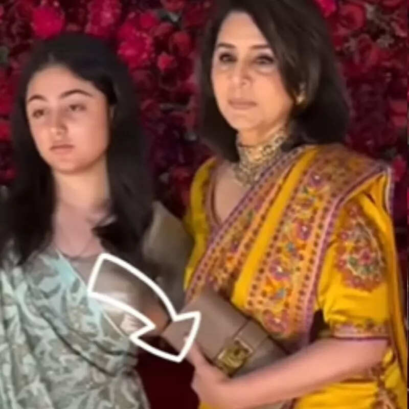 नानी को देखकर आया गुस्सा