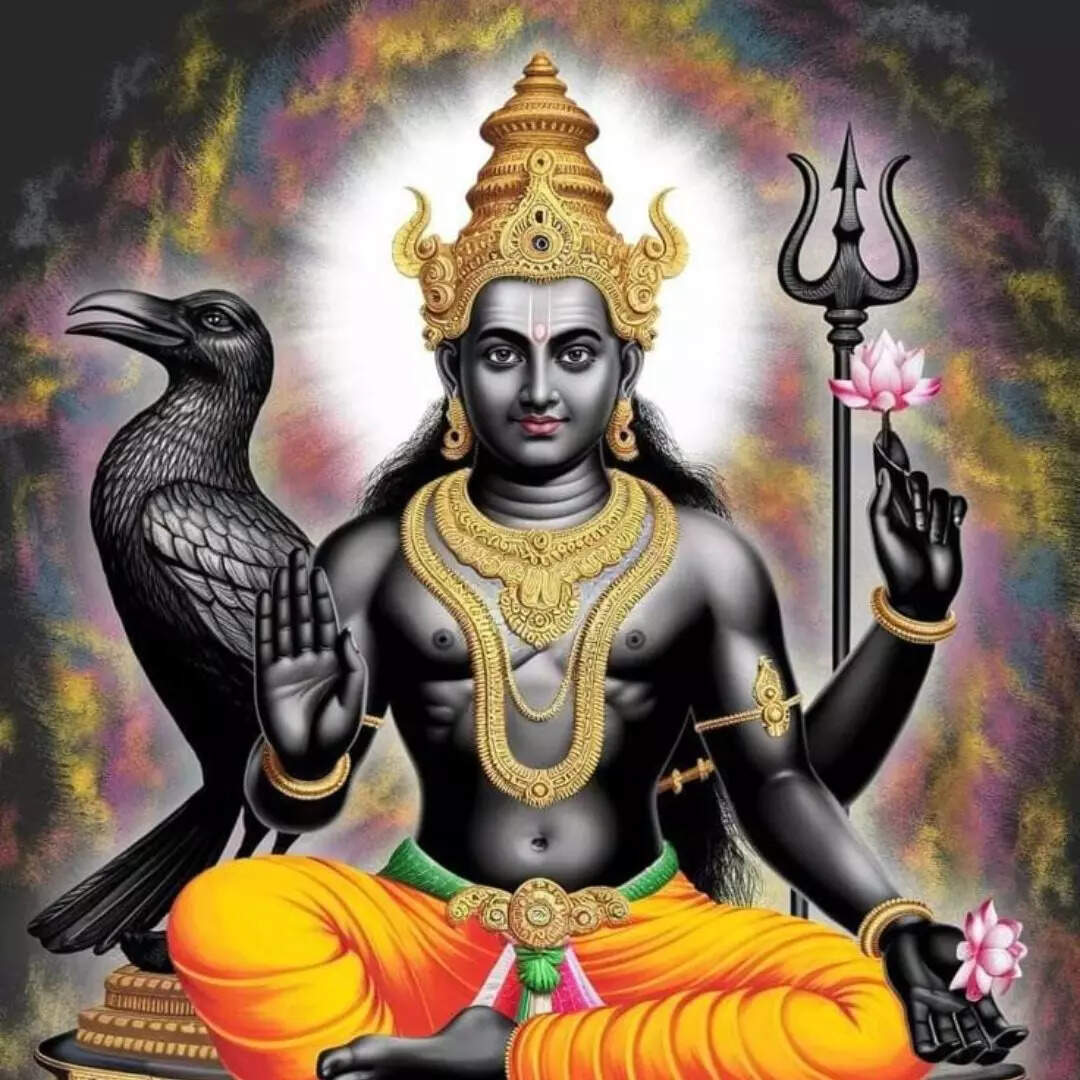 शनि का है रंग
