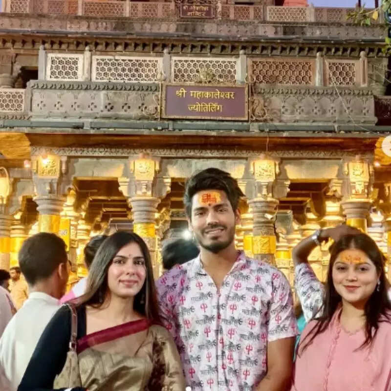 उज्जैन के महाकालेश्वर मंदिर पहुंचे दिग्विजय राठी