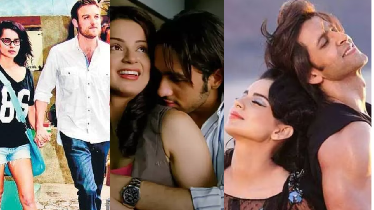 Kangana Ranaut इन 6 मर्दों संग लड़ा चुकी हैं इश्क के पेंच 2 शादीशुदा स्टार्स भी हैं लिस्ट में शामिल