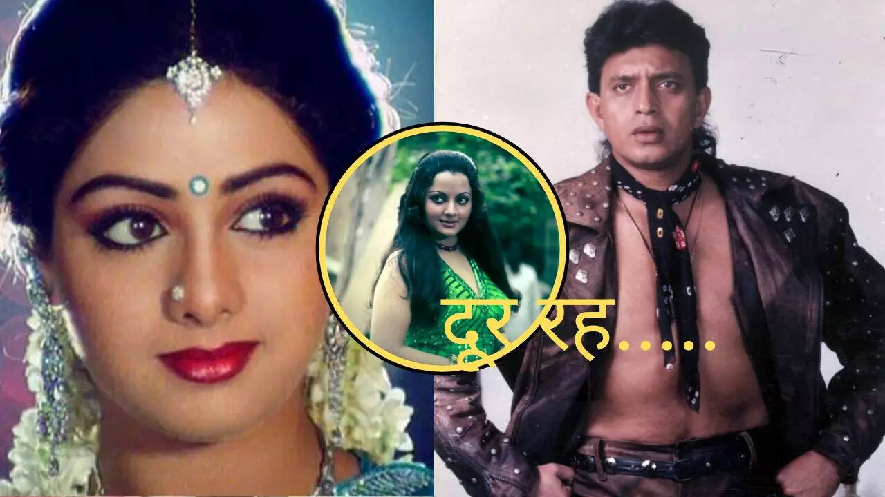 श्रीदेवी के दिल में धड़कते थे मिथुन चक्रवर्ती