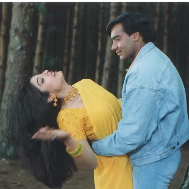 अजय देवगन और रवीना टंडन Ajay Devgn-Raveena Tandon