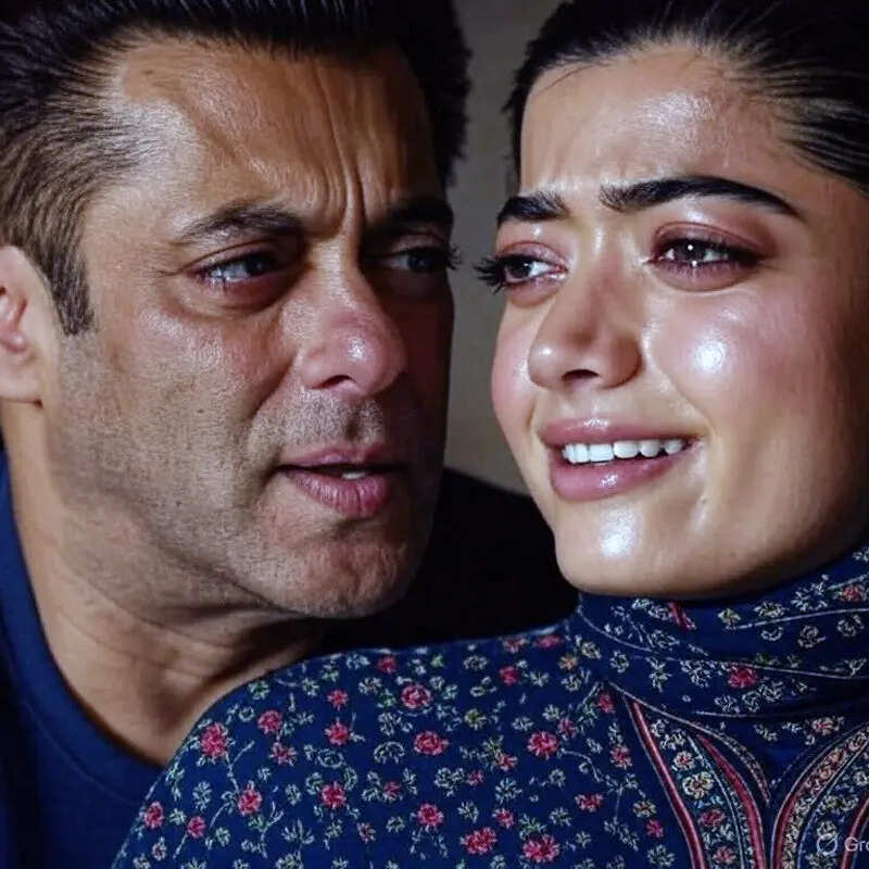 सलमान खान के साथ Rashmika Mandanna के भी निकले आंसू