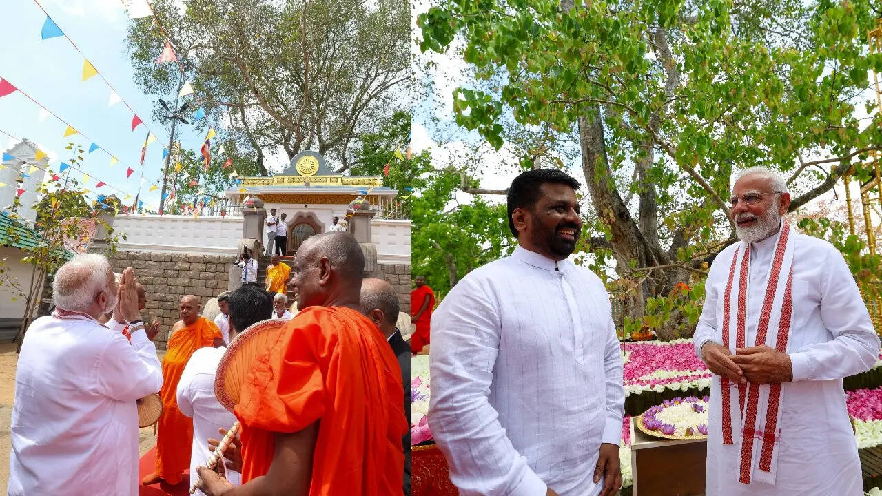 दोनों नेताओं ने किया माहो-ओमानथाई रेलवे लाइन का उद्घाटन