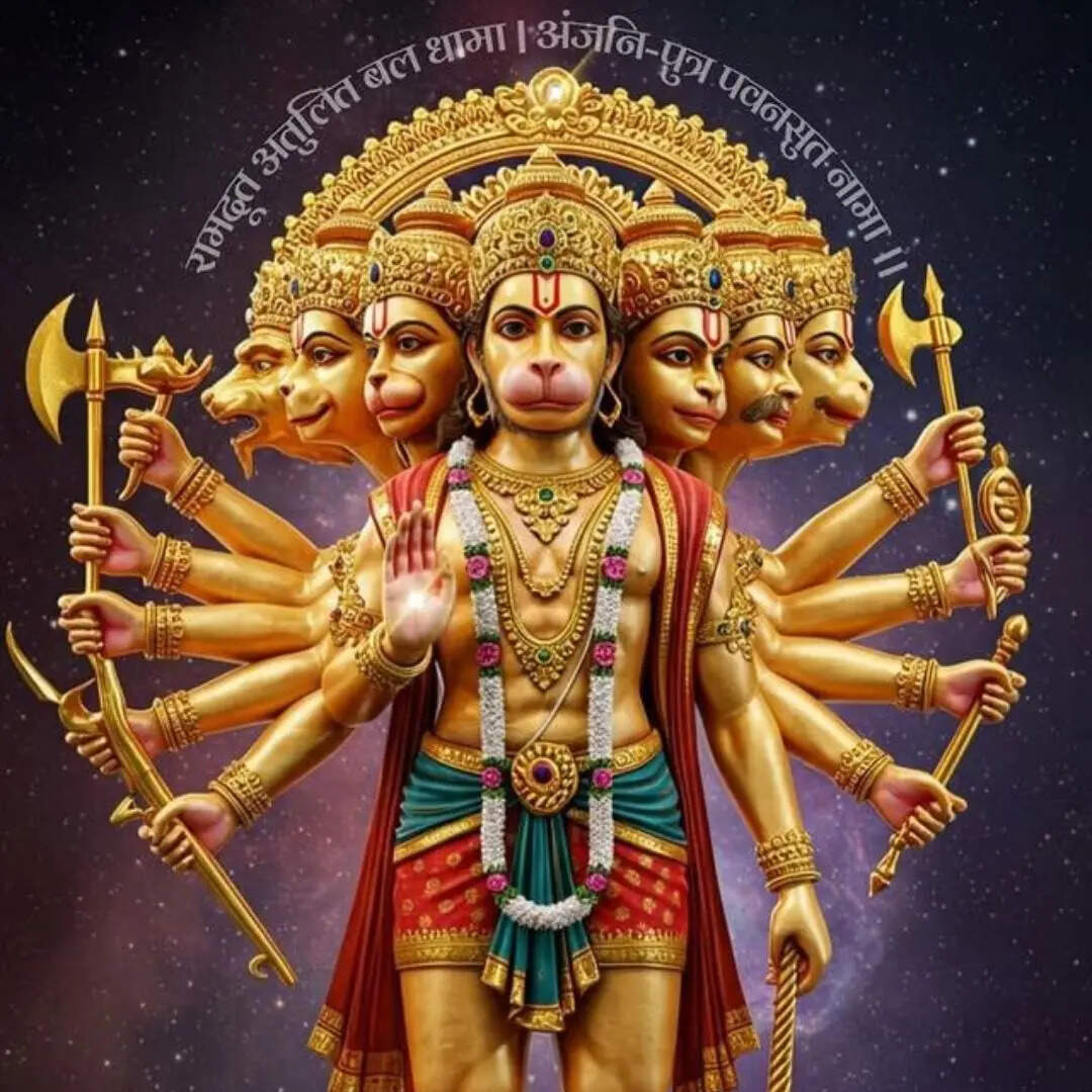 पंचमुखी हनुमान से भक्तों को मिलती है ये सीख