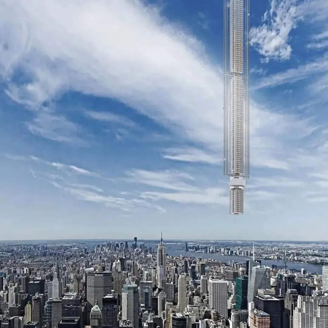 अद्वितीय Analemma Tower का कॉन्सेप्ट