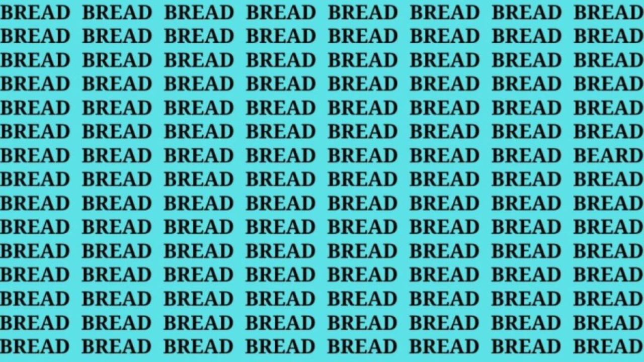BREAD वाली इस तस्वीर में छिपा है BEARD
