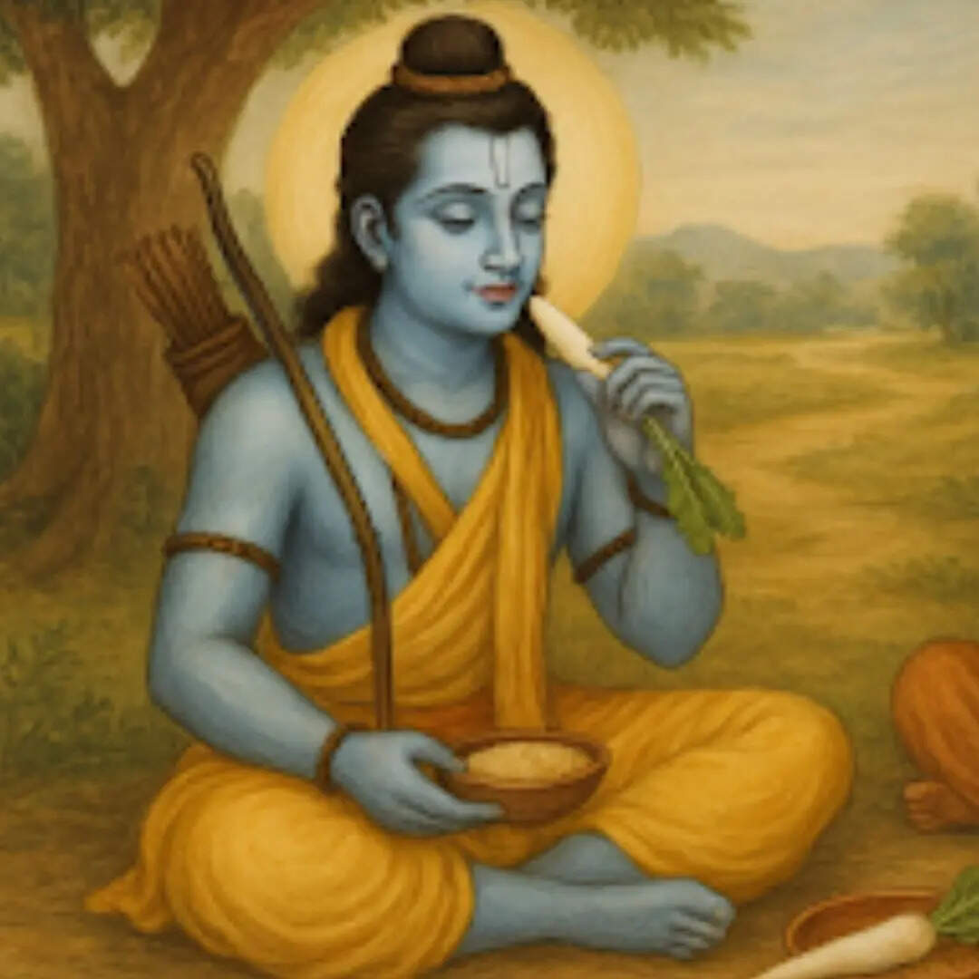 प्रभु राम ने भी खाया सत्तू और मूली