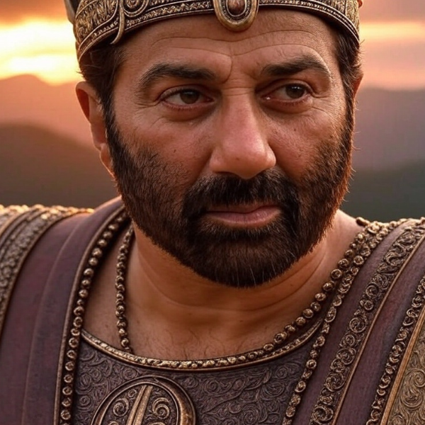 Bahubali के रोल में दमदार नजर आते सनी देओल