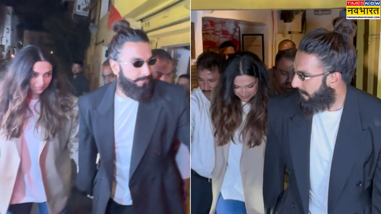 डेट पर निकले दीपिका-रणवीर देखें फोटोज
