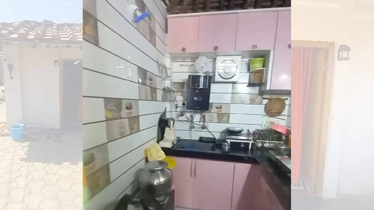 झोपड़ी के अंदर बनी इस किचन को देखकर शायद कोई अपनी आंखों पर यकीन नहीं कर पाएगा।