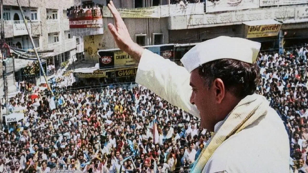 जब  श्रीपेरंबदूर पहुंचे राजीव गांधी