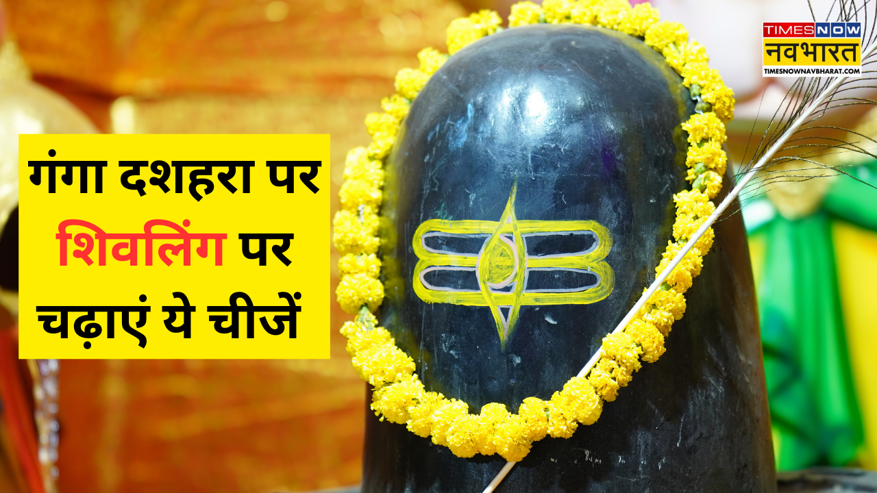गंगा दशहर पर शिवलिंग पर चढ़ाएं ये चीजें