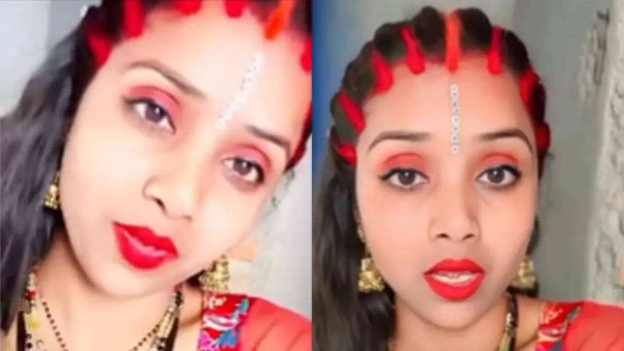 इसपर महिला से सवाल पूछा गया कि क्या उसे इनसे प्यार है। महिला तपाक से जवाब देती है कि उसे सभी से अपनी जान से ज्यादा है प्यार है और इसीलिए सभी के नाम का सिंदूर मांग में भरा है।