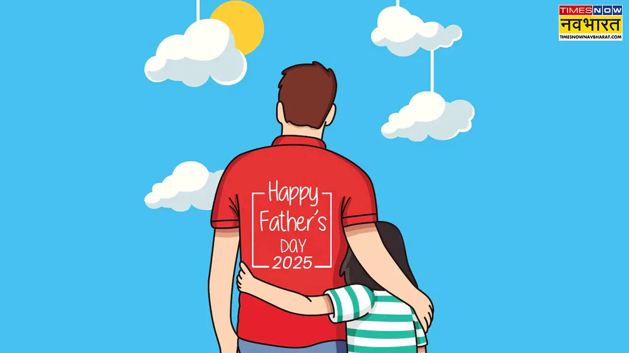 Happy Fathers Day 2025 Hindi Wishes LIVE हैप्पी फादर्स डे Images