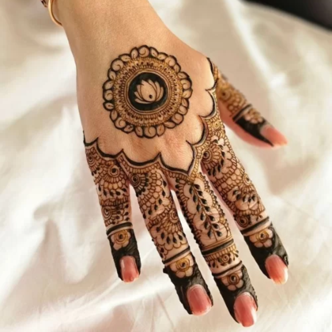 बैक हैंड मेहंदी