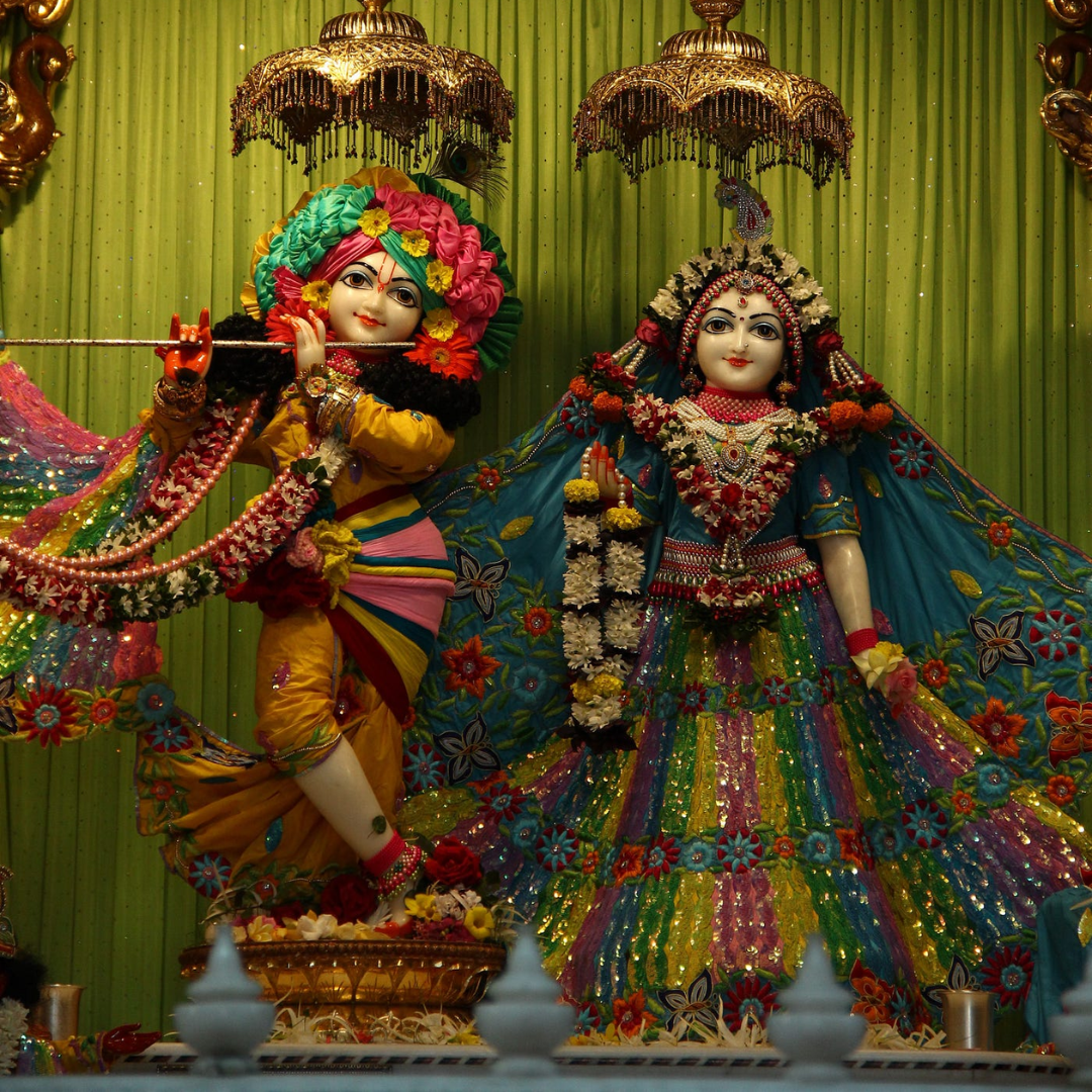 राधा-कृष्ण की मूर्ति फोटो
