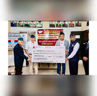 विनर्स इंस्टीट्यूट ने शहीद परिवारों के लिए 1244 लाख रुपये का योगदान दिया