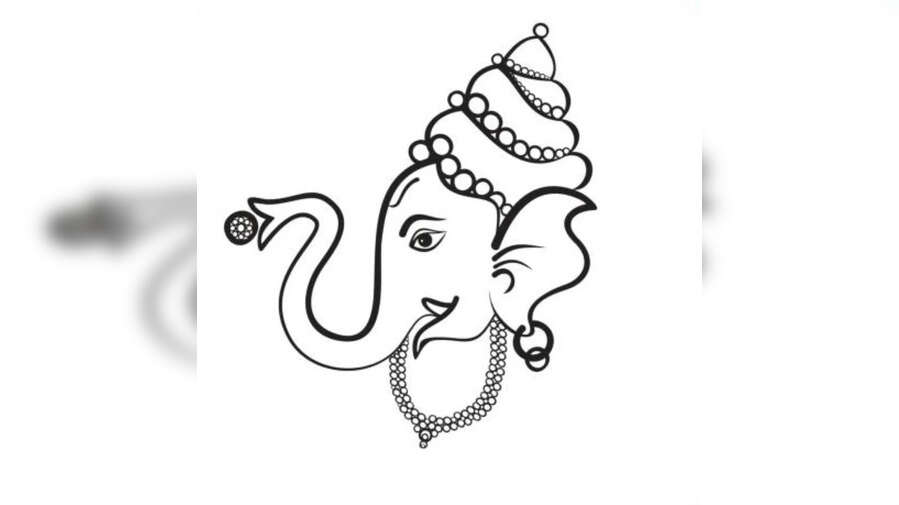 Ganesh Chaturthi Drawing Ideas