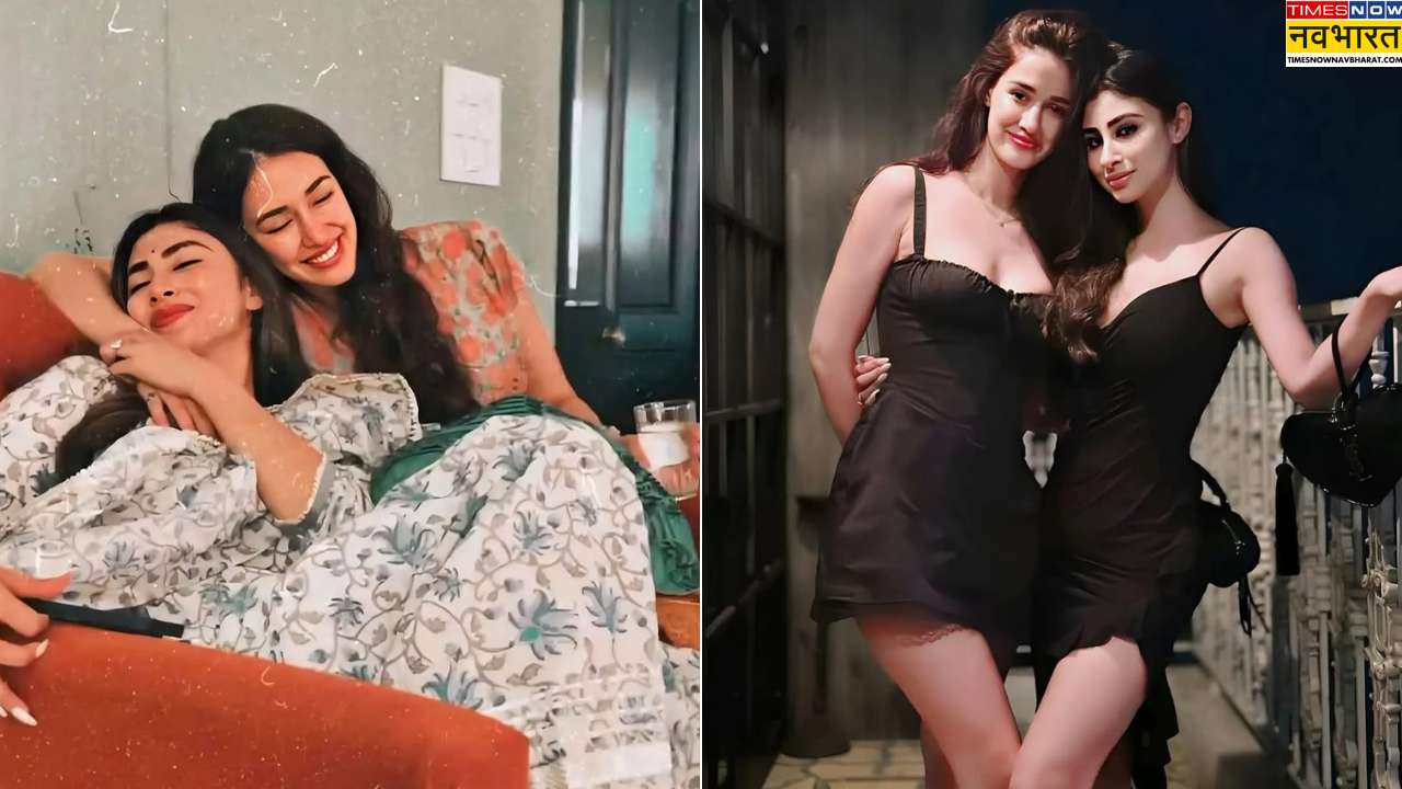 मौनी रॉय ने शेयर की धांसू फोटोज दोस्त दिशा भी संग आईं नजर