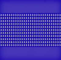 Optical Illusion प्राइमरी के बच्चों ने भी खोज निकाला 3 की भीड़ में 6 क्या आपकी नजरों में है दम