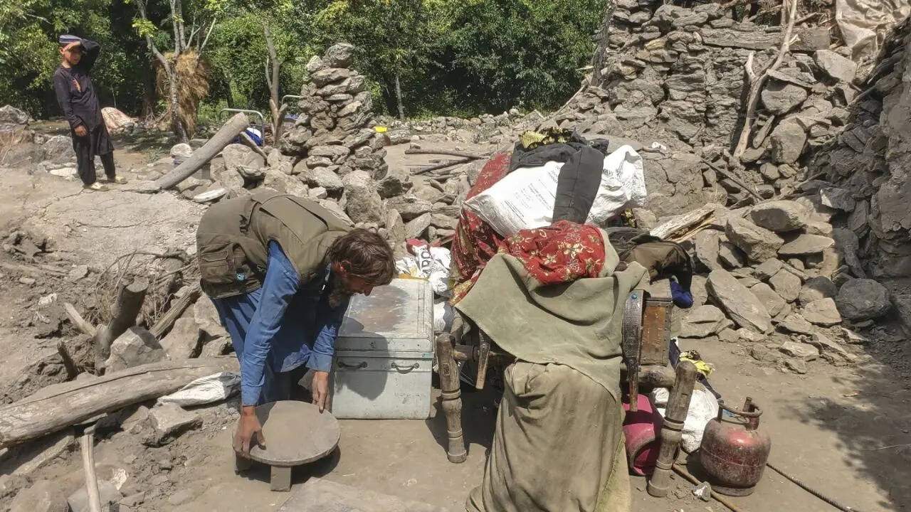 भूस्खलन की वजह से मची भीषण तबाही
