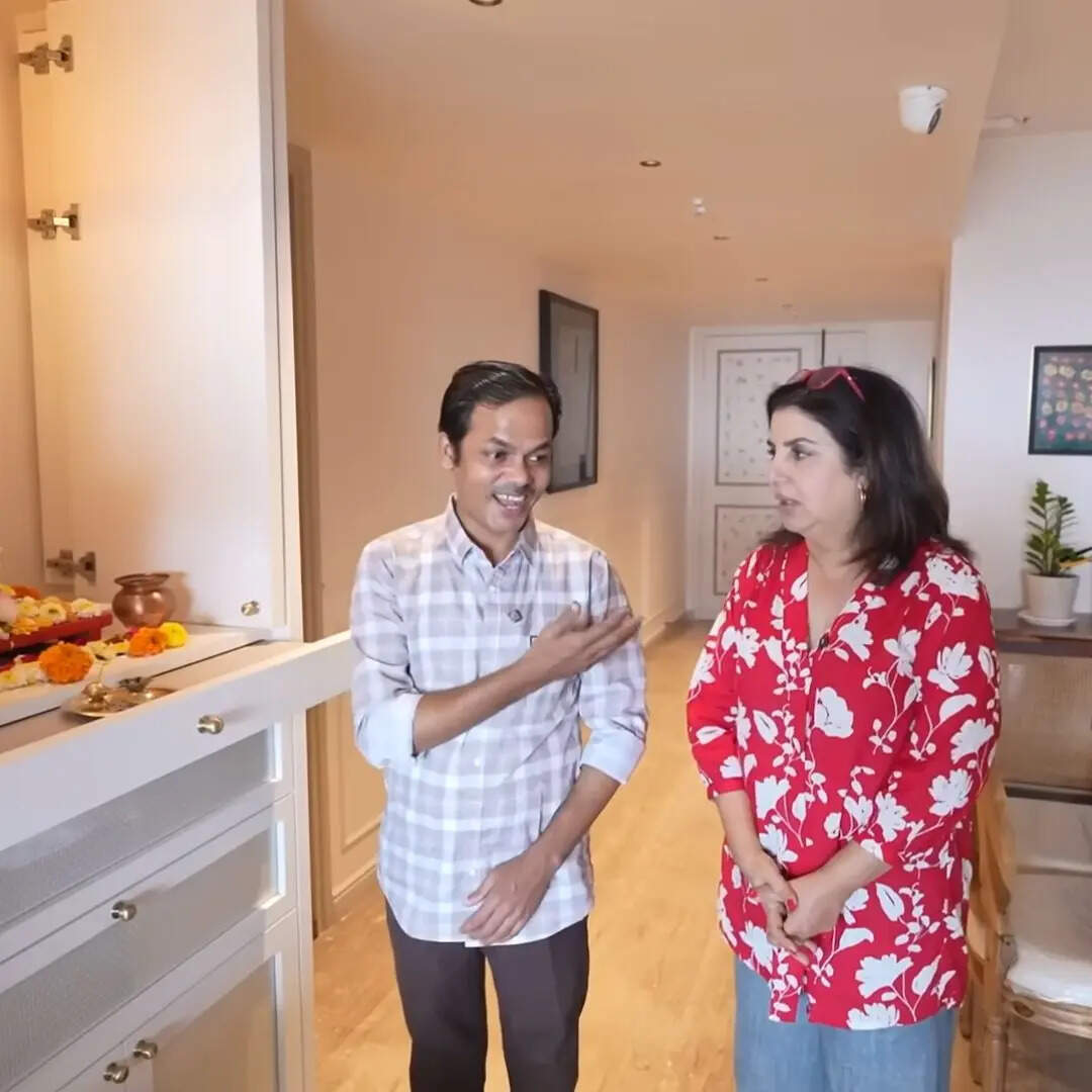 फराह खान ने दिखाया घर