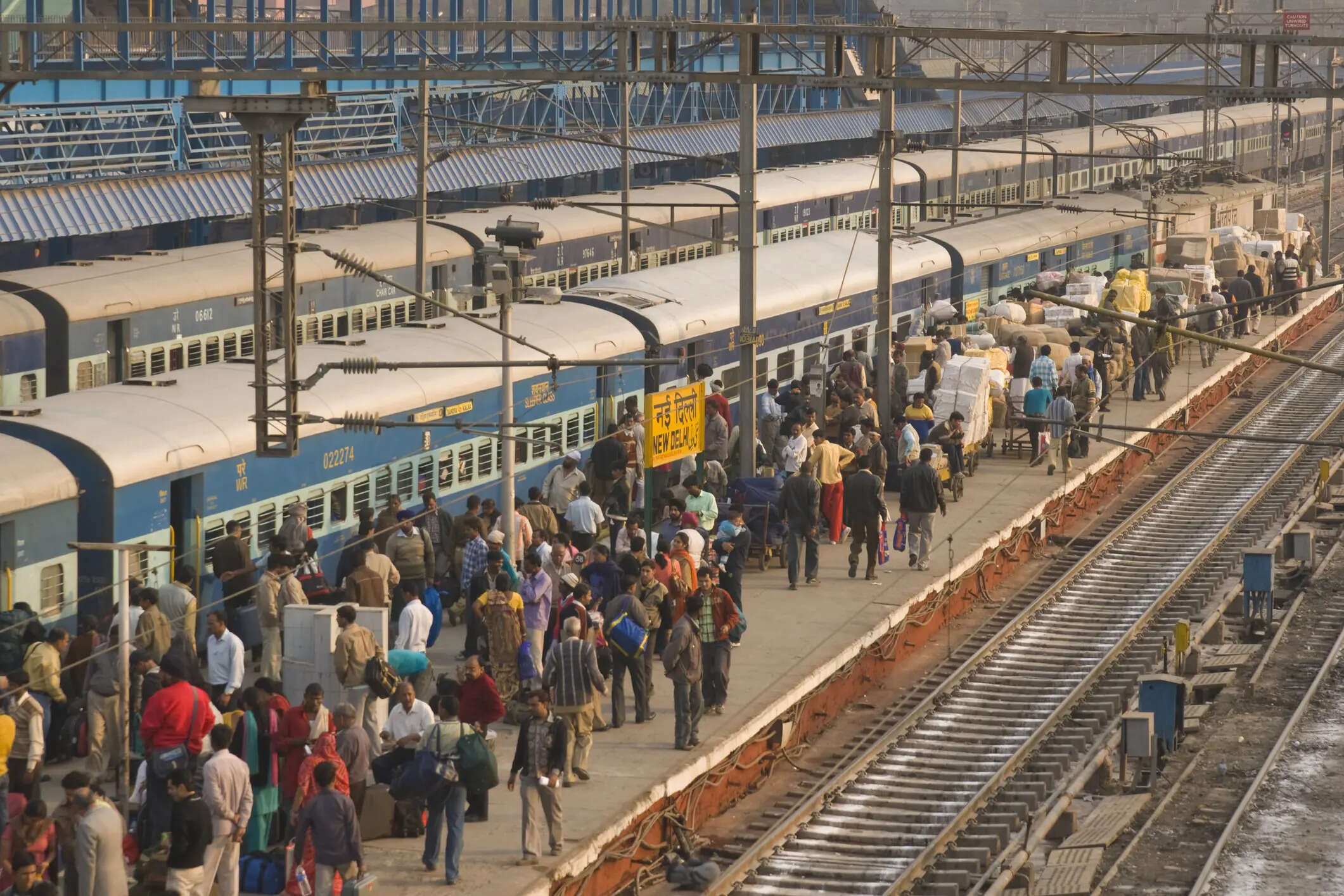चौथा सबसे बड़ा रेलवे नेटवर्क