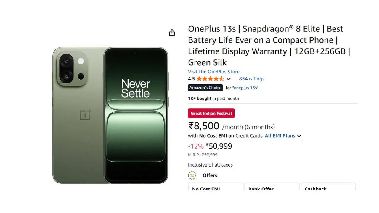 ​4. OnePlus 13s​