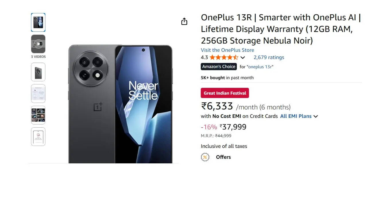 ​3. OnePlus 13r​