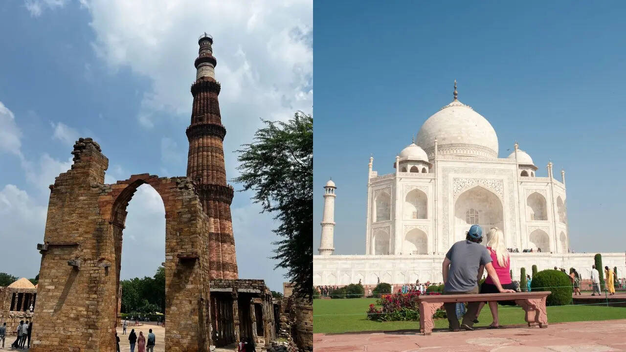 कुतुब मीनार से ऊंचा है ताजमहल​
