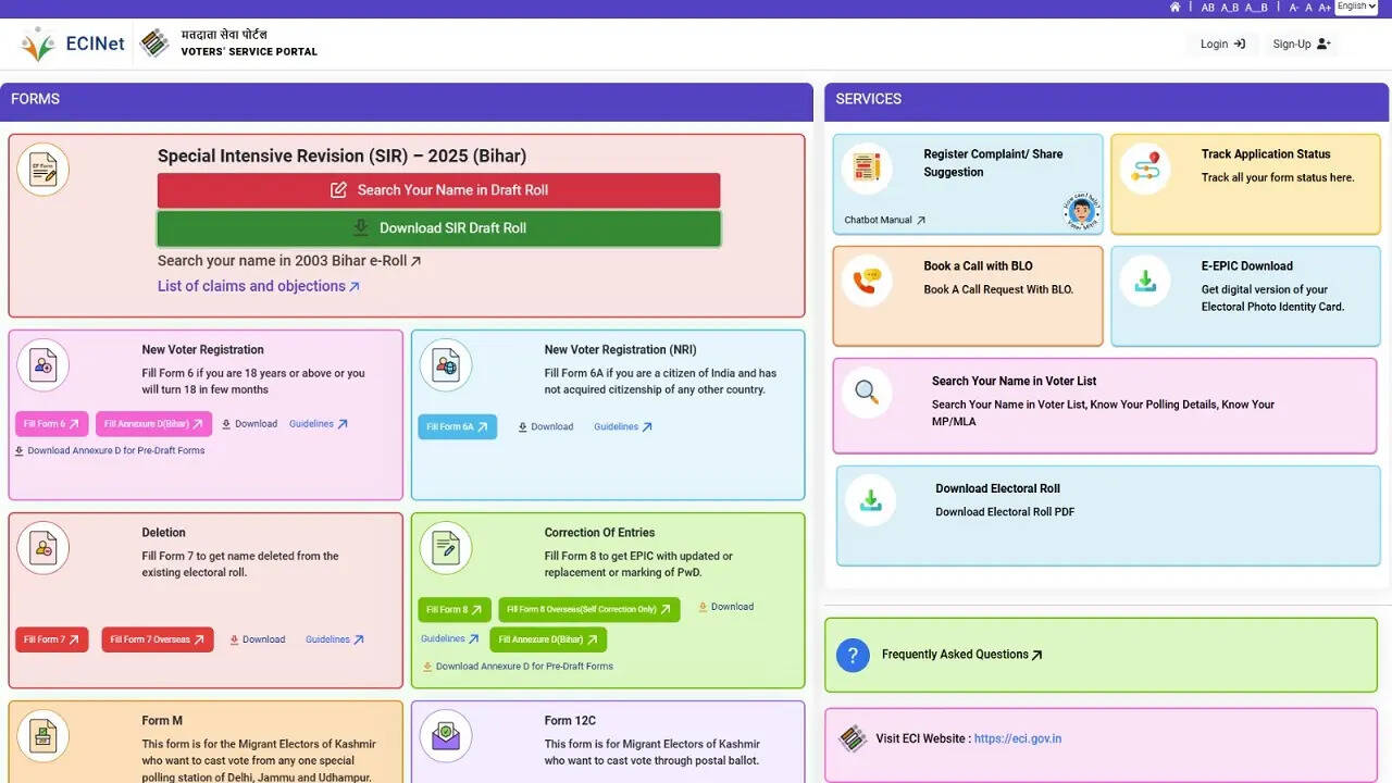 how to check name in new bihar voter list 2025- Bihar Voter List 2025: बिहार  की नई वोटर लिस्ट में कैसे चेक करें नाम, यहां जाने प्रक्रिया | Times Now  Navbharat