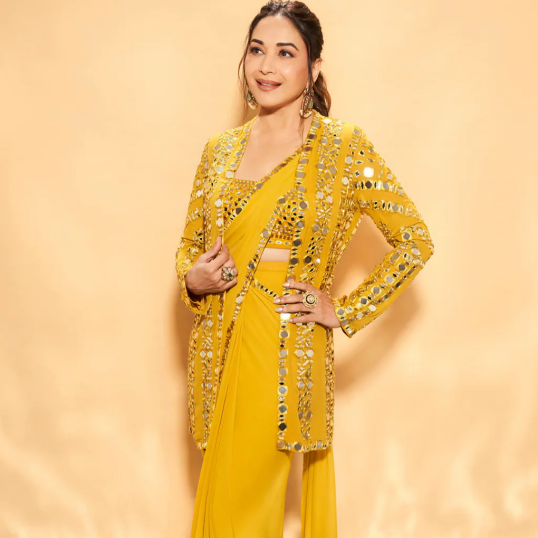 जैकेट साड़ी