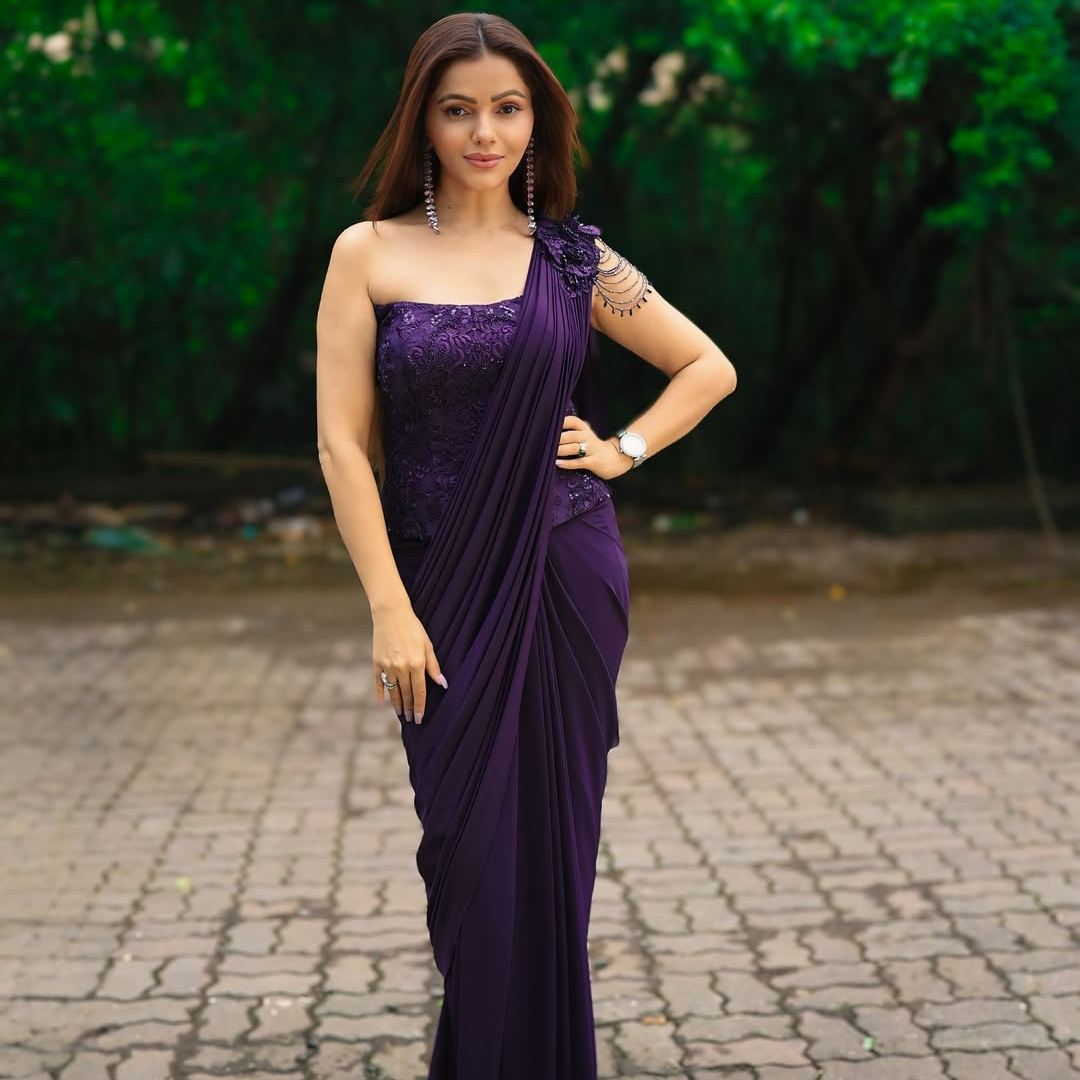 कॉर्सेट साड़ी