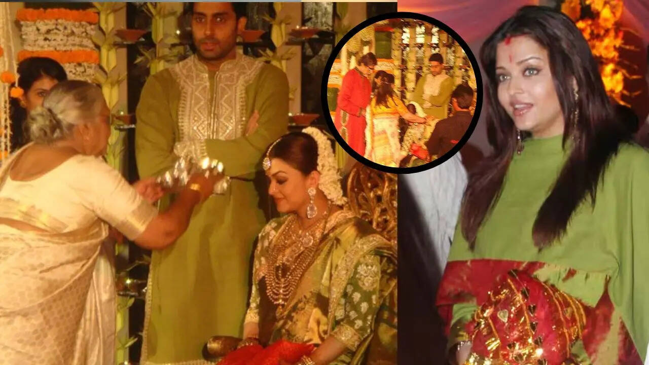 राजा-महारजाओं की तरह हुई थी ऐश्वर्या राय की गोद भराई 