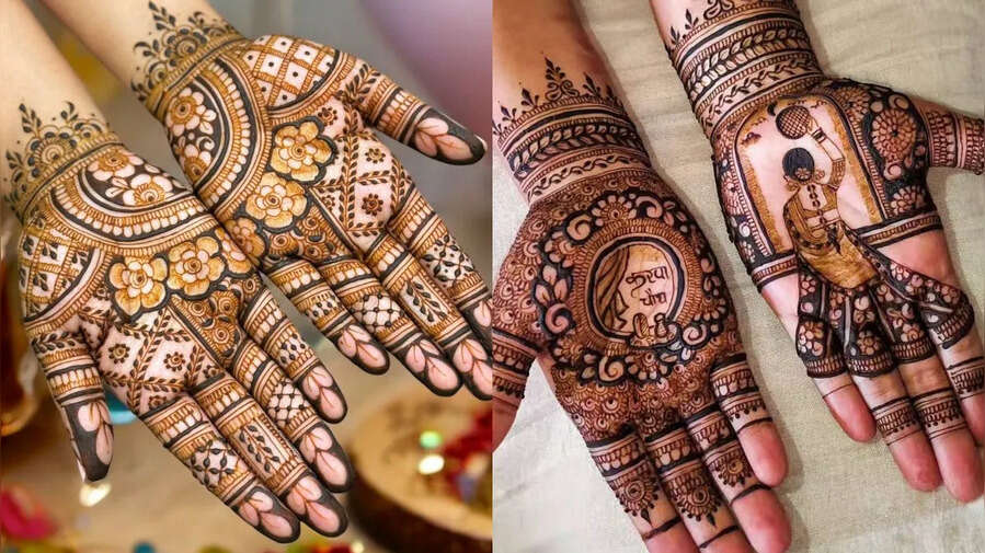 Karwa Chauth Mehndi Designs 2025 LIVE करवा चौथ ट्रेंडी मेहंदी डिजाइन्स
