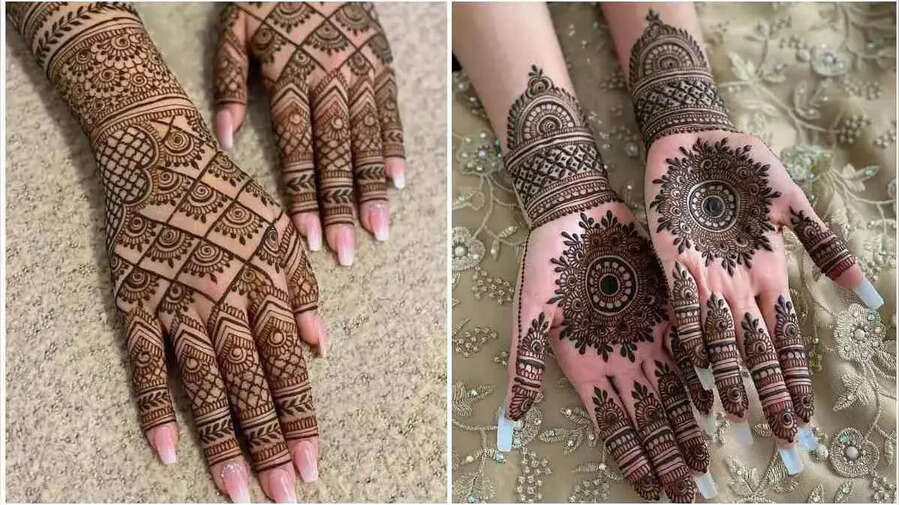 Mehndi Design For Karwa Chauth 2025 LIVE सुंदर सिंपल करवा चौथ की मेहंदी