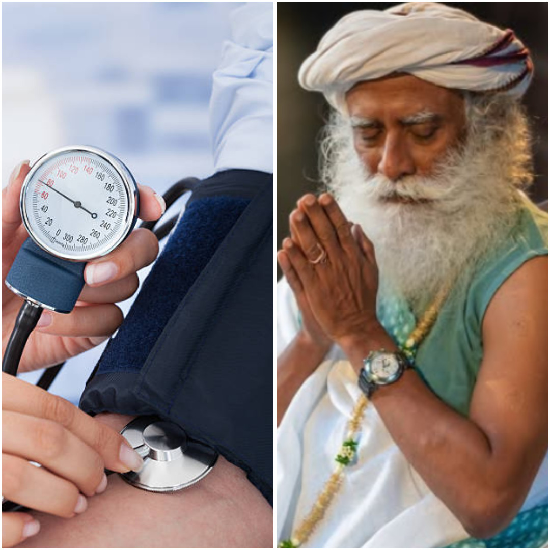 सद्गुरु ने इन चीजों को बताया BP का दुश्मन